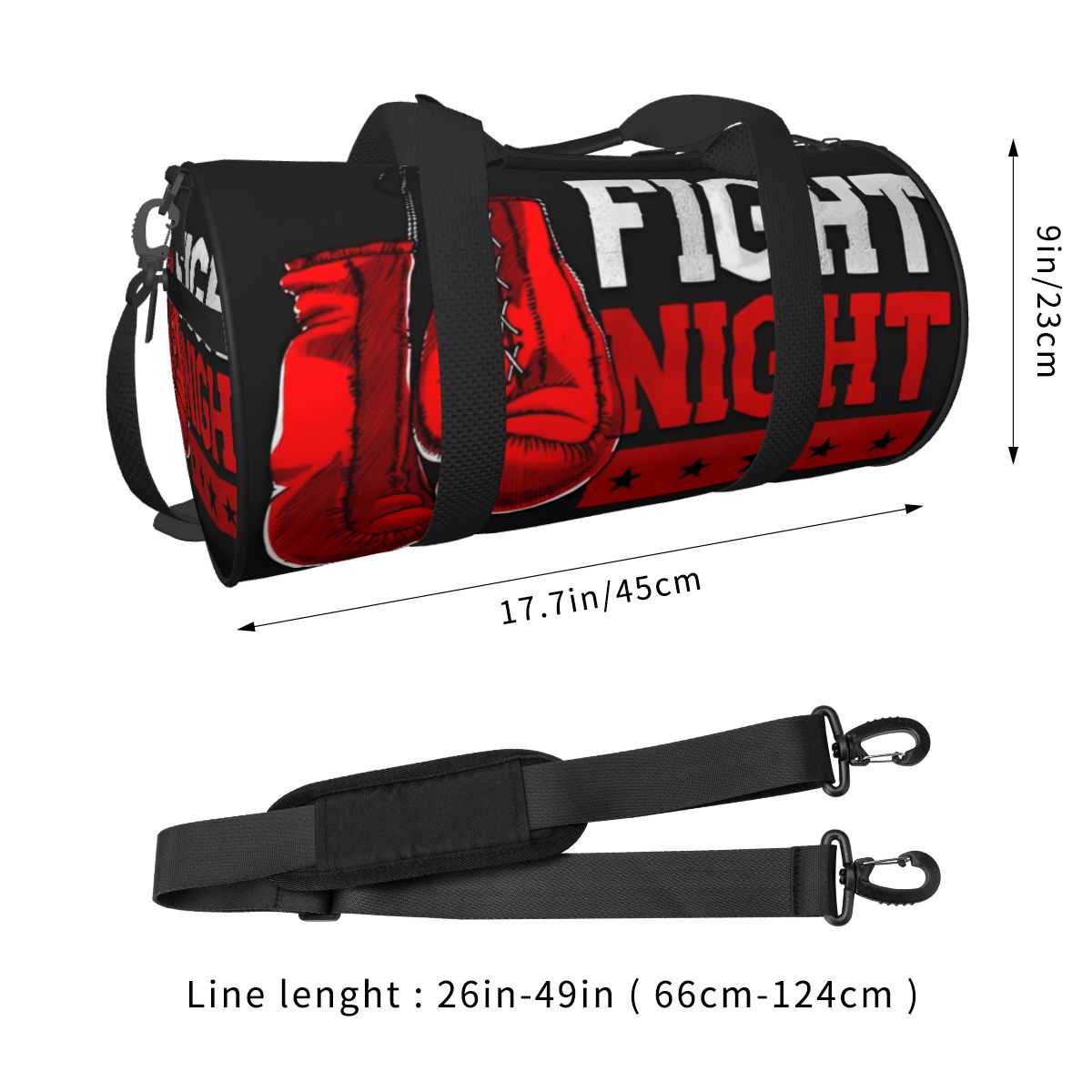 Boxen Kickboxen Sporttaschen Ausbildung Sporttasche Fitnessstudio Zubehör Neuheit Handtaschen Herren benutzerdefinierte tragbare Fitnesstasche