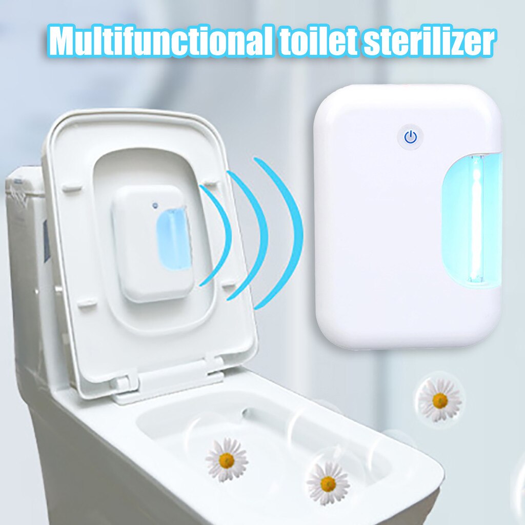 Portable Uv Germicidal Lamp Disinfection Lamp Portable Home Travel Closestool Toilet Ultraviolet Disinfection For Home Trave #g3