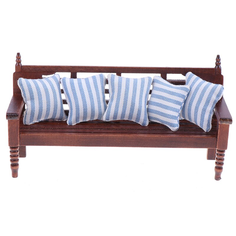 1:12 Miniature Doll House Mini Cute Sofa or Pillows For Dolls Children Simulation Dollhouse Furniture Toys: 24