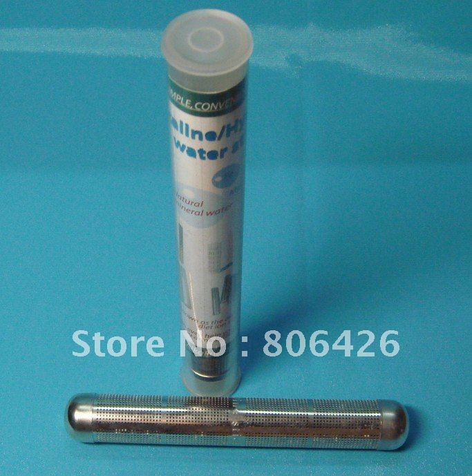 Ionizer Negative Ion Water Purifier Alkaline Water Stick Stainless Steel Raise PH Neg Charged Structured Health Water Portable