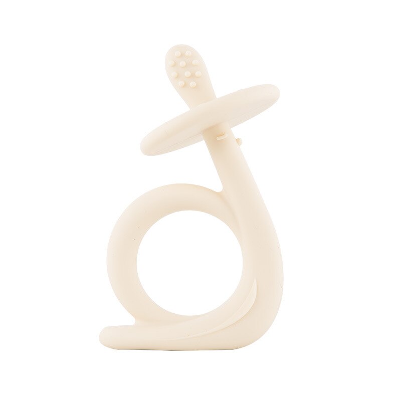 Baby molars stick children bite Lok gum baby molars toys maternal and infant supplies: White