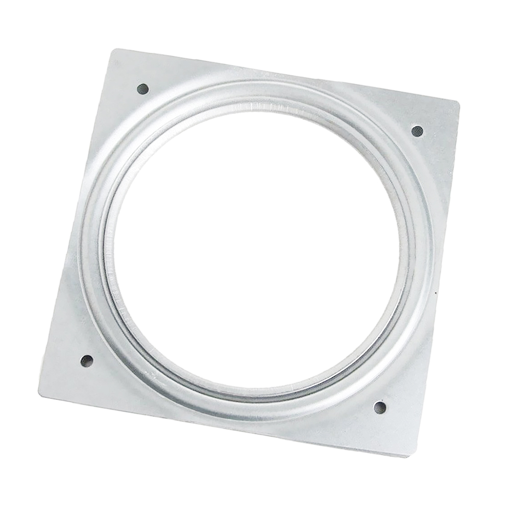 Uchwyt na telewizor patera obrotowa zawias ocynkowane kwadratowe narzędzie z rolkami podstawa łożyska kulkowego 360 stopni obrotowe biurko obracany stół wystawowy