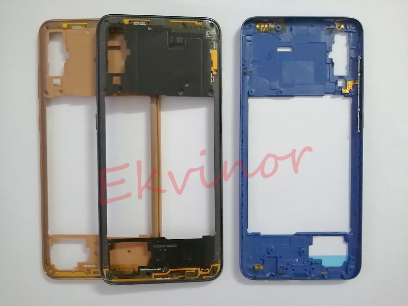Quadro do meio para Samsung Galaxy A70 A705 mid-defletor casa estrutura de chassis e peças de reposição
