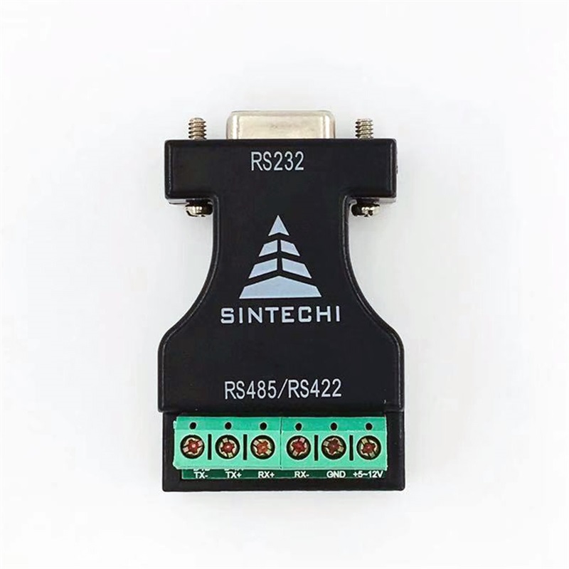 DB9 RS232 zu RS422 Konverter Com-Adapter RS-232 zu RS485 Integrierter Anschluss seriell zu 232-485/422 Kommunikation Vollduplex
