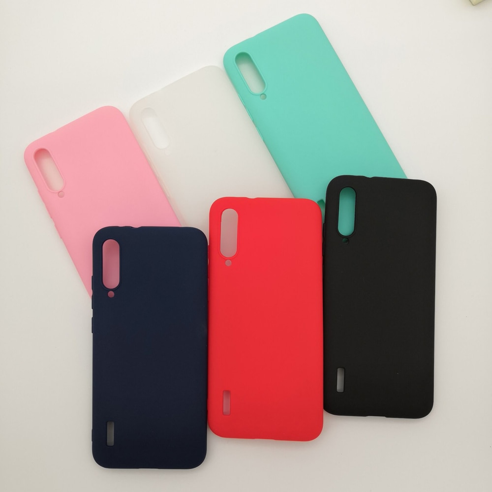 Case For Xiaomi Mi A3 Xiaomi MiA3 Silicone TPU soft case for Xiaomi Mi A3 Ultra thin Matte Candy color Cover Back case