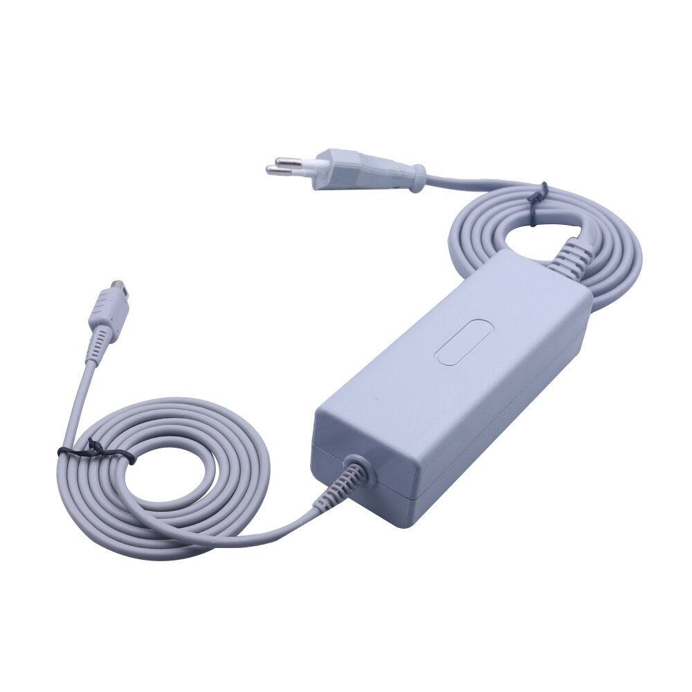 Adaptador de cargador de CA para Nintendo Wii U, controlador de mando, Joystick, fuente de alimentación de pared para el hogar para WiiU Pad, enchufe de EE. UU./UE,