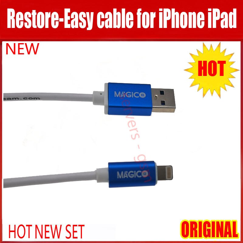 MAGICO Restore-Easy cable for iPhone iPad automatic update, automatic update DFU mode online check serial number