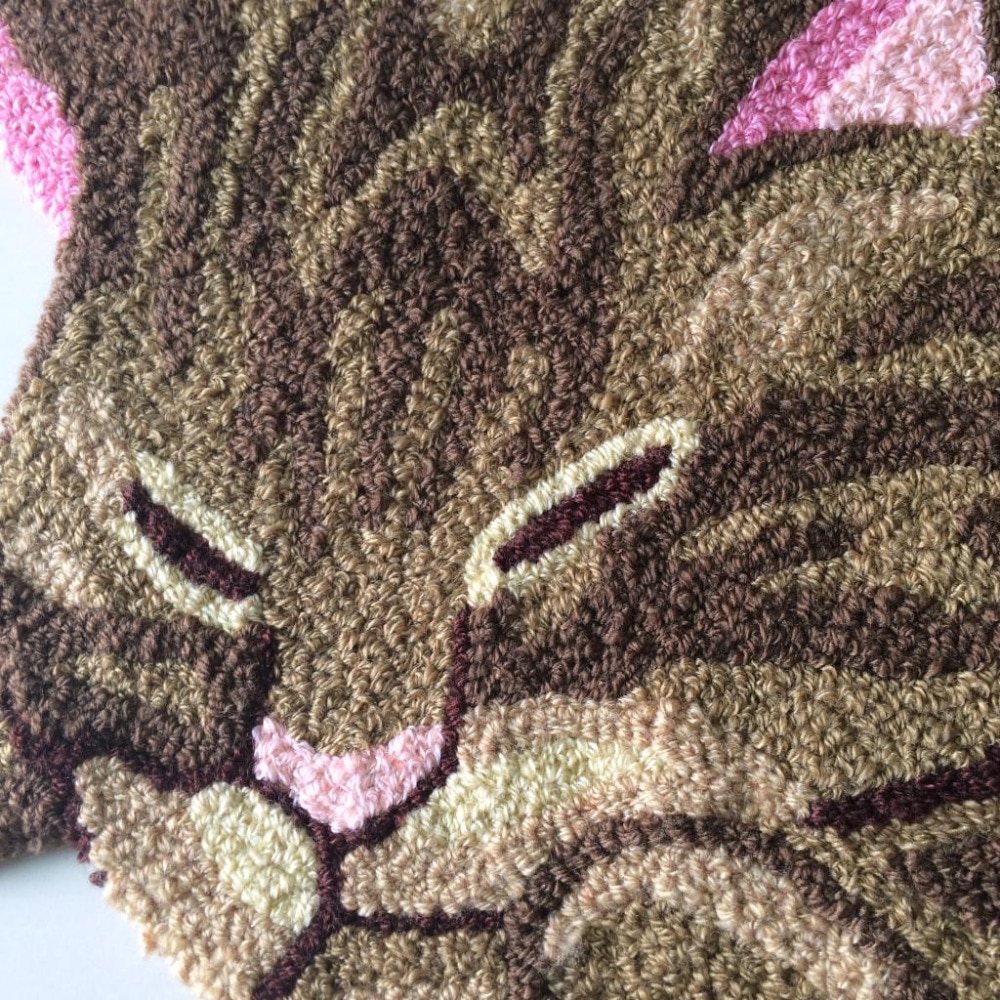 Deurmat voor de voordeur, antislipmat voor katten, buitenmat voor op 3d bed van een kinderkamer.