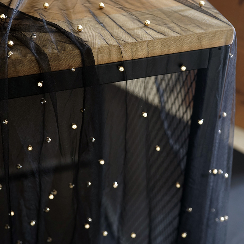 Sweetgo perle dug til kagebord 145*100cm/300cm stjerneklar univers stil baggrund klud boligindretning tilbehør