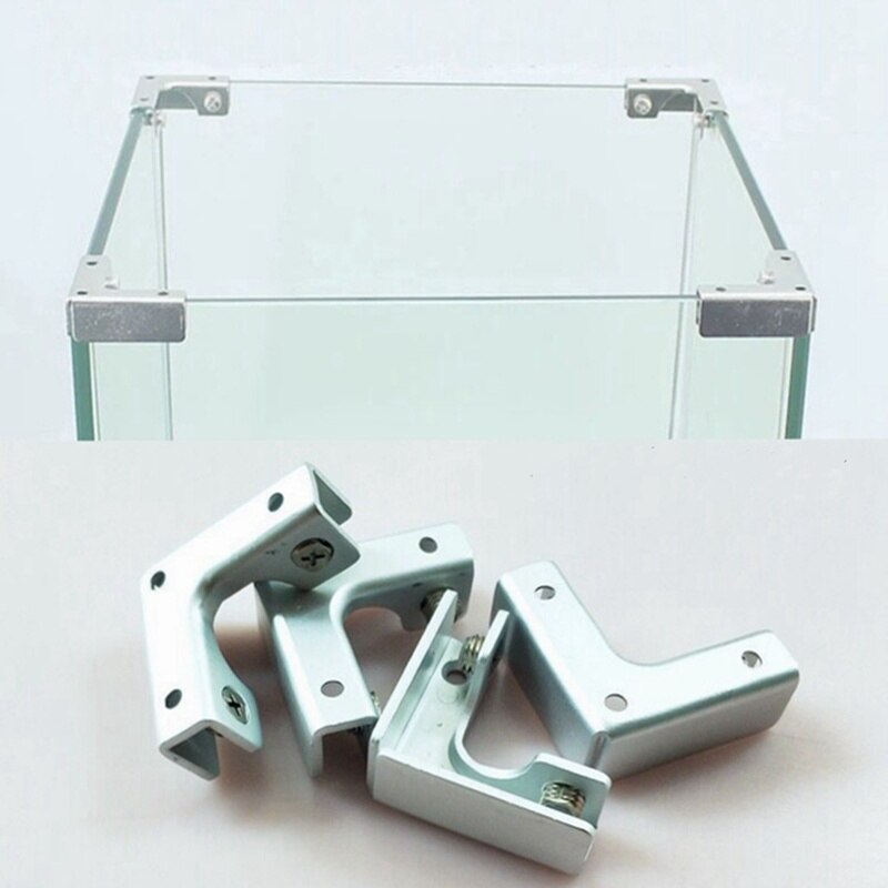 L T Cross Type Haakse Vaste Clip Kast Combinatie Verbindingsstuk Aquarium Glas Vaste Voor 6-12mm Meubilair Hardware