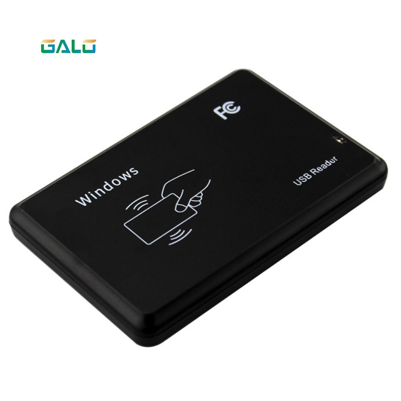 Usb Rfid Id Contactloze Proximity Kaartlezer EM4001 EM4100 Windows Usb Id Kaartlezer Toegangscontrole Kaartlezer