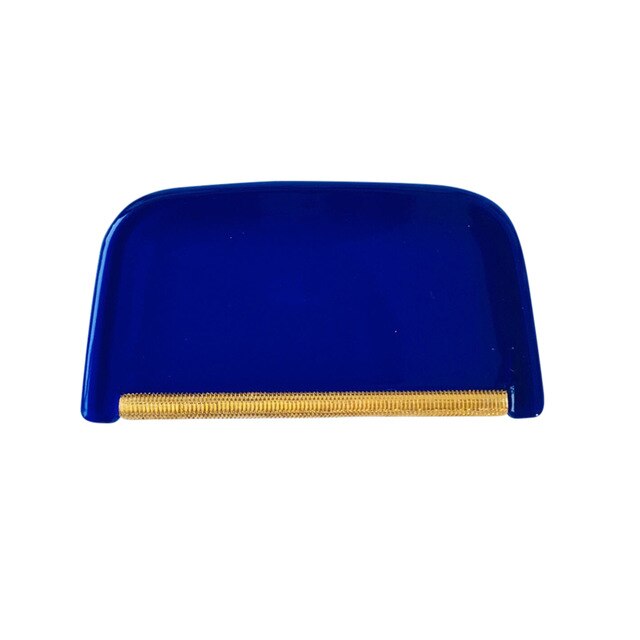 Peigne de nettoyage en boule de cachemire, bande de cuivre, dénudeur de vêtements en laine, brosse de boulochage, peignage et nettoyage à sec, soins spéciaux: Bleu