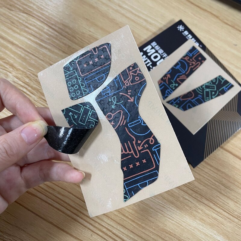 Xx9a schweißabweisende mauspads für logitech  g502 , rutschfeste seitenaufkleber