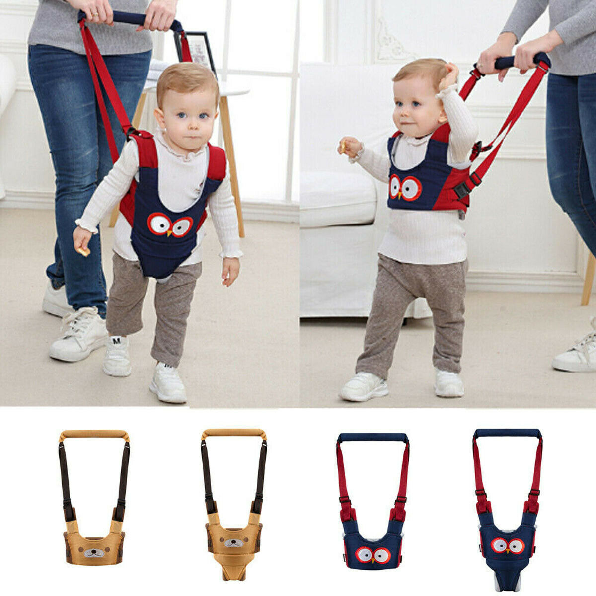 Kinderen Accessoires Baby Peuter Wandelen Wing Riem Safety Harness Strap Walk Assistent Baby Carry Harnassen En Lijnen