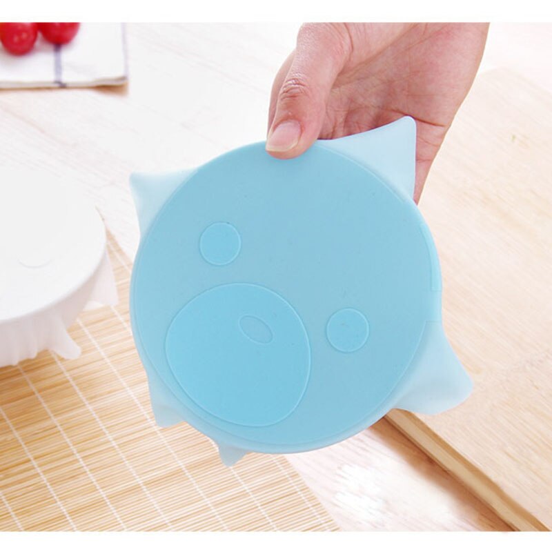 Couvercle couvercle de bol magique silicone | film adhésif réutilisable, cuisine mignonne, bol frais couverture de vaisselle magique, couvercle de micro-ondes, silicone alimentaire non déformé