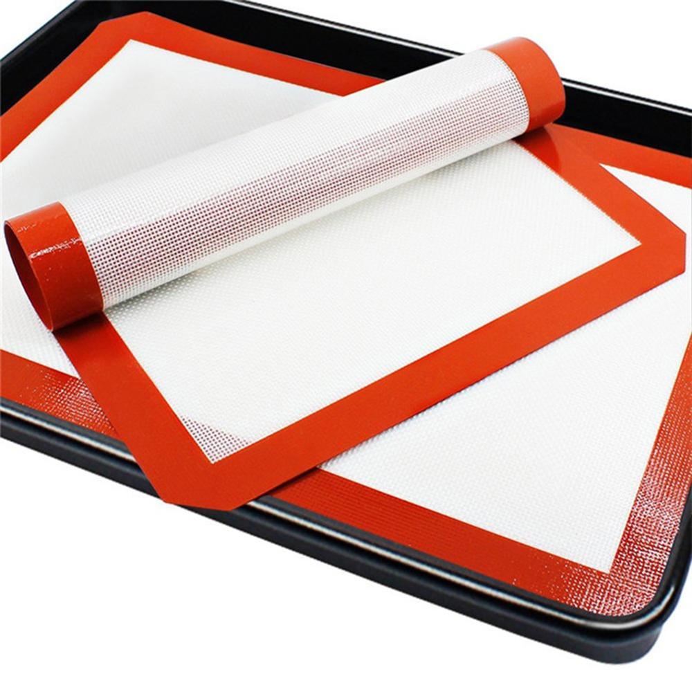 Silicone Baking Mat Non-Stick Mat Pad Kitchen Tools Baking Accessories Pizza Baking Tools For Cakes