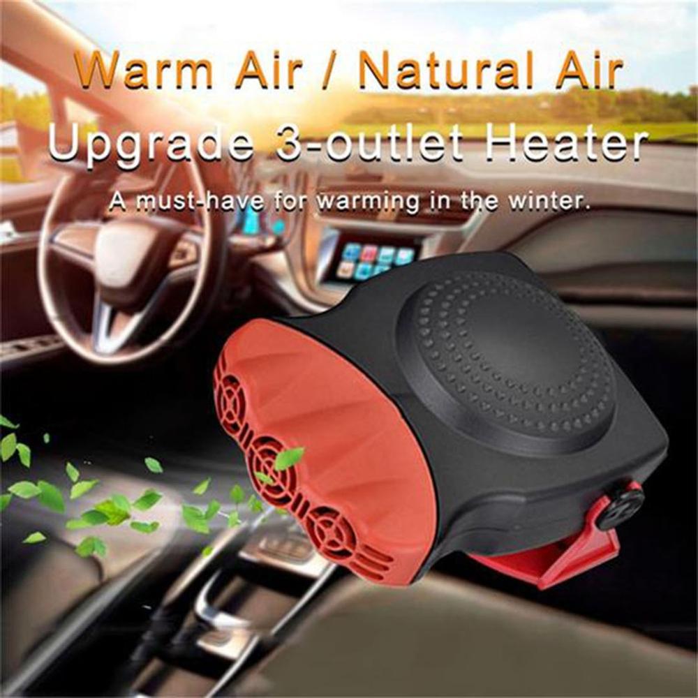 Windshield Dryer Auto Anti Fog Demister Windshield Defloster Portable Vehicle-mounted Cooling Fan Car Accessories
