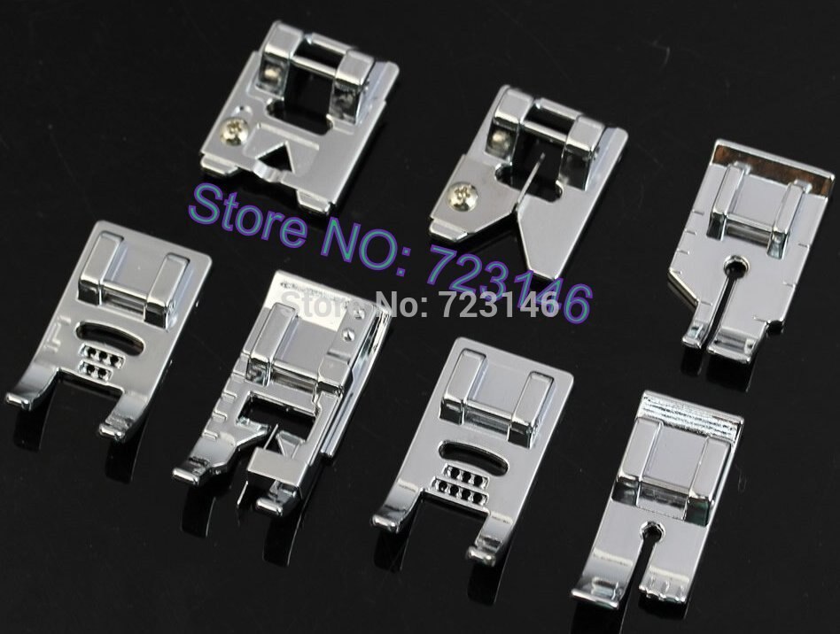 Multifunctional kit 32 Presser Foot Feet Domestic Sewing Machine Part