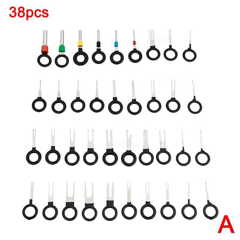 8/11/18/21/29/36/38Pcs Terminal Ejector Kit Tools Pin Draad automotive Ejector Connector Kit Terminal Ejector Kit Extractor O4I7: 1