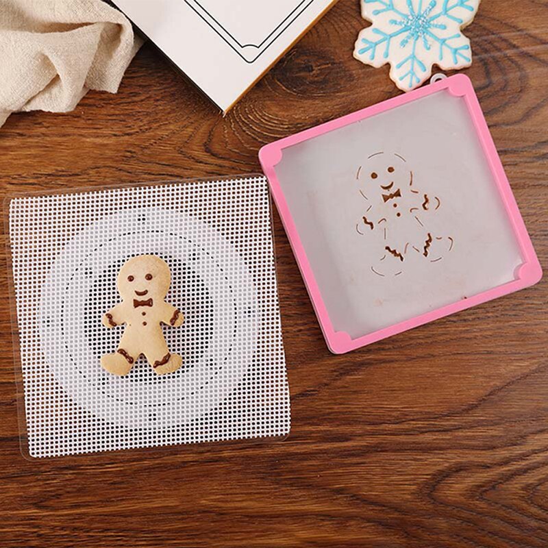 Magnetyczny uchwyt robić szablonów robić dekorowania ciastek wzornik robić mocowania ramki niestandardowy uchwyt robić szablonów stempel robić ciastek dekorowanie i przyrząd robić pieczenia