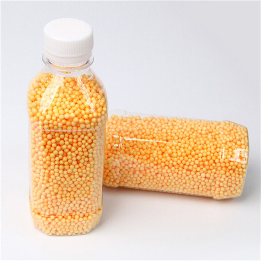 Mini billes en mousse plastique polystyrène | 1 bouteille, Mini billes de perles, bricolage, couleurs assorties, pour décorer les fournitures d'événements et fêtes, décoration: A12