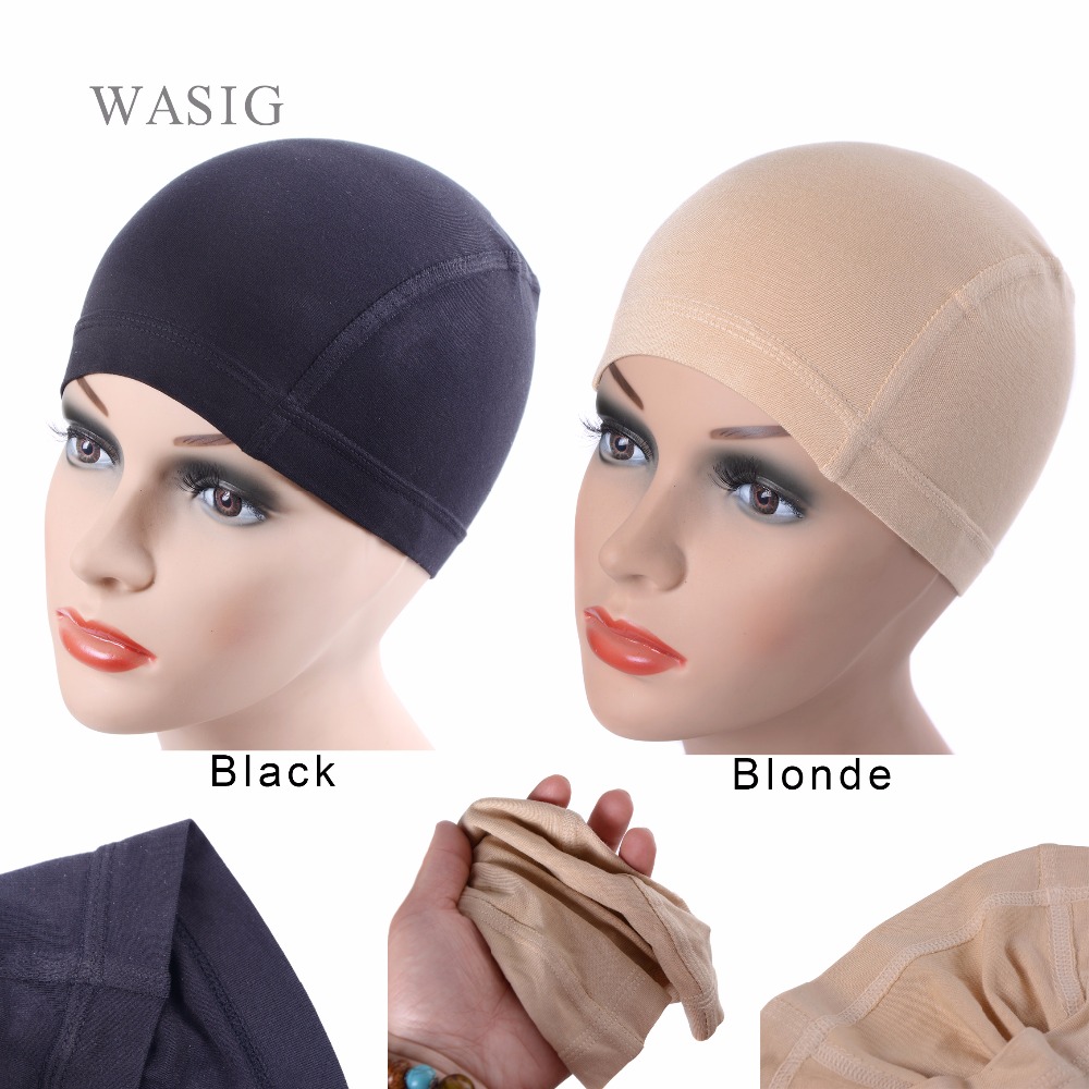 Gorro de Peluca de fibra de bambú antibacteriano para pacientes, gorros elásticos y cómodos para llevar debajo de tus pelucas