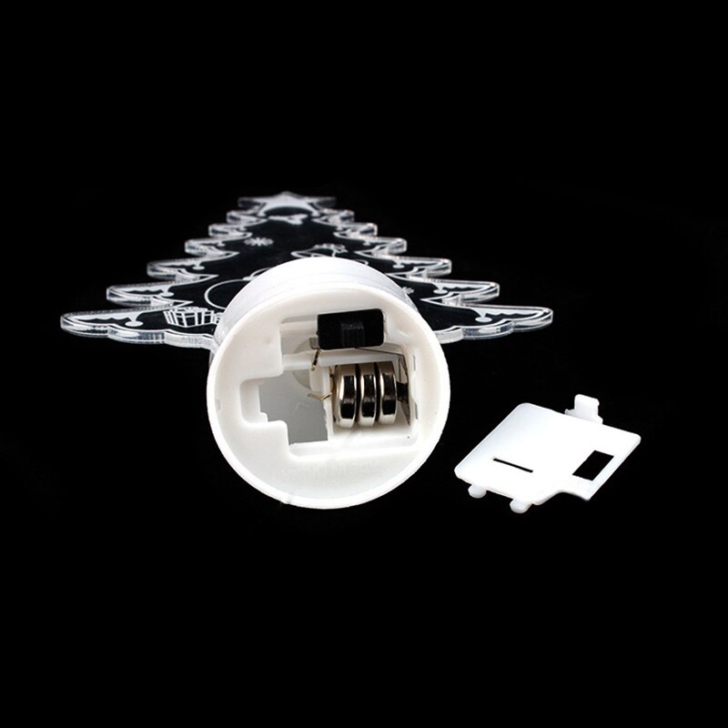 Natale ah CONDOTTO LA Luce di Natale Babbo Natale Pupazzo di Neve Luce di Notte del veloce Colorato Acrilico Luce 3d stereo Luce di Notte Complementi Arredo Casa Lampada Regalo di Natale