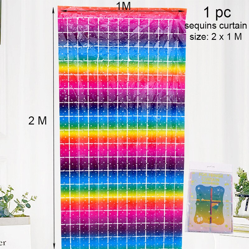 Telón de fondo para , cortina de lentejuelas de aluminio, decoración de pared de , purpurina de lentejuelas, decoración de fondo de cumpleaños y boda: dark gradient
