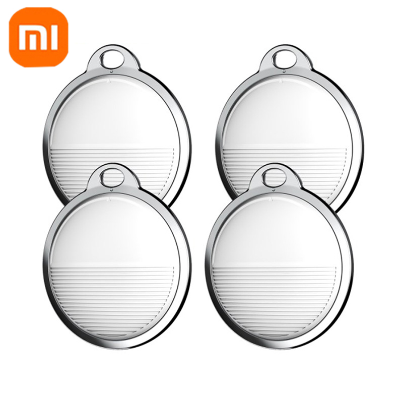 XIAOMI Smart Airtag Bluetooth GPS Draagbare Tracker Werk met Apple Vind Mijn APP Air Tag Tracker Locator Huisdier Key Finder voor IOS: Ivoor