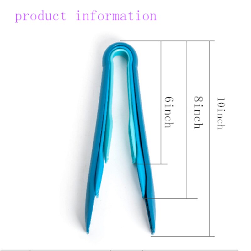 Pinzas de plástico para cocina, utensilios de cocina para servir, para barbacoa, ensalada, asar, freír, 3 uds.