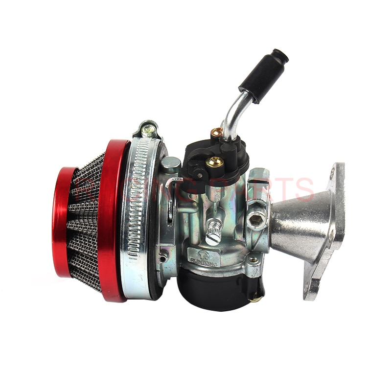 Prestaties 19mm Carb Carburateur Luchtfilter Voor 37cc Watergekoelde 2-takt 47cc 49cc Mini Dirt Pocket Bike ATV Quad Motocross