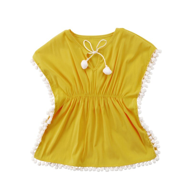 Peuter Baby Meisjes Jurk Swim Cover-Up Bloemen Jurk Meisjes Zwemkleding Een Stuk Strand Zonnejurk Zomer Poncho