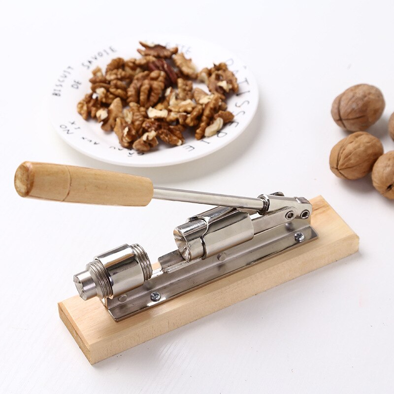 1pc Heavy Duty Pecan Filbert Walnut Nut Hazelnut Hazel Cracker Nutcracker Clamp Plier Sheller Crack Almond Kitchen Clip Tool