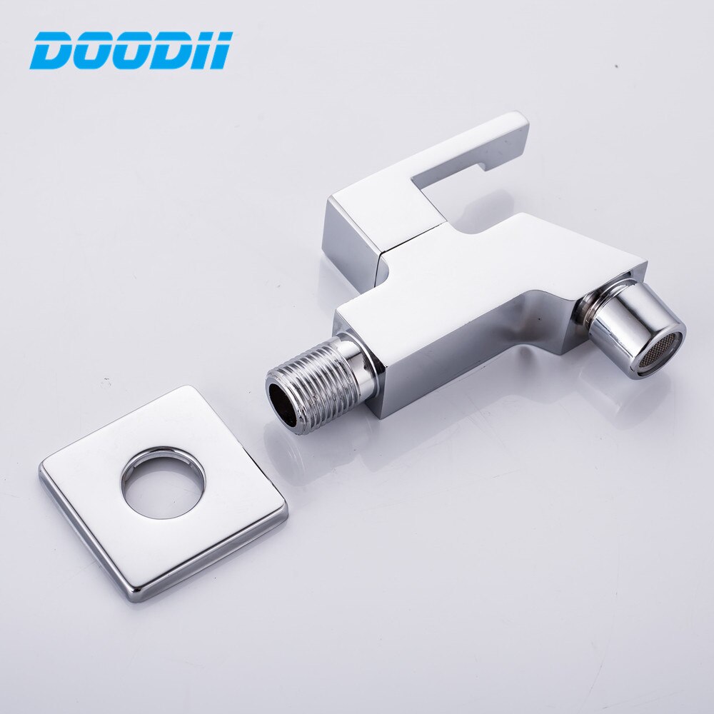 Tap Outdoor Garden Pond Wall Mounted Washing Machine Bibcock Zinc Water Wall outside Decorative Single Cold Faucet Torneiras