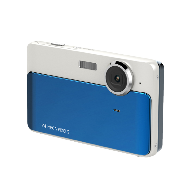 Nuovissima fotocamera digitale di moda con schermo LCD da 2.4 pollici HD Video DVR 40 milioni di Pixel fotocamera digitale DVR sottili e regalo