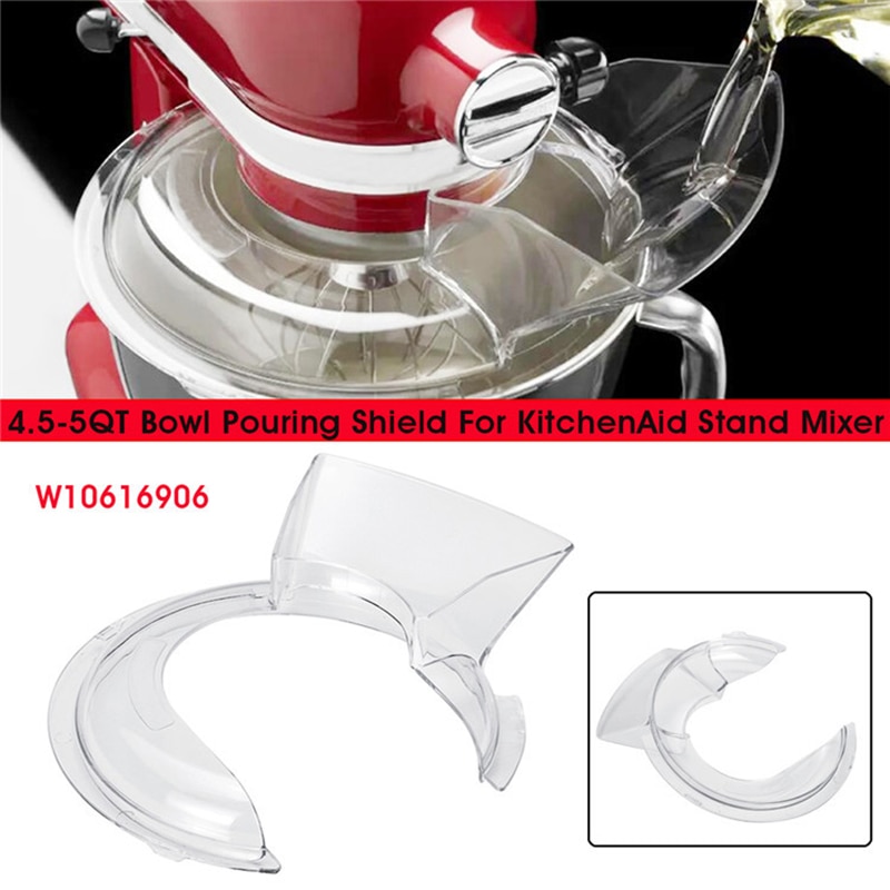 4.5-5QT Kom Gieten Shield Tilt Hoofd Onderdelen Voor Kitchenaid Mixer KN1PS KSM500 KSM90 KSM75 K45SS Vervanging Spare onderdelen