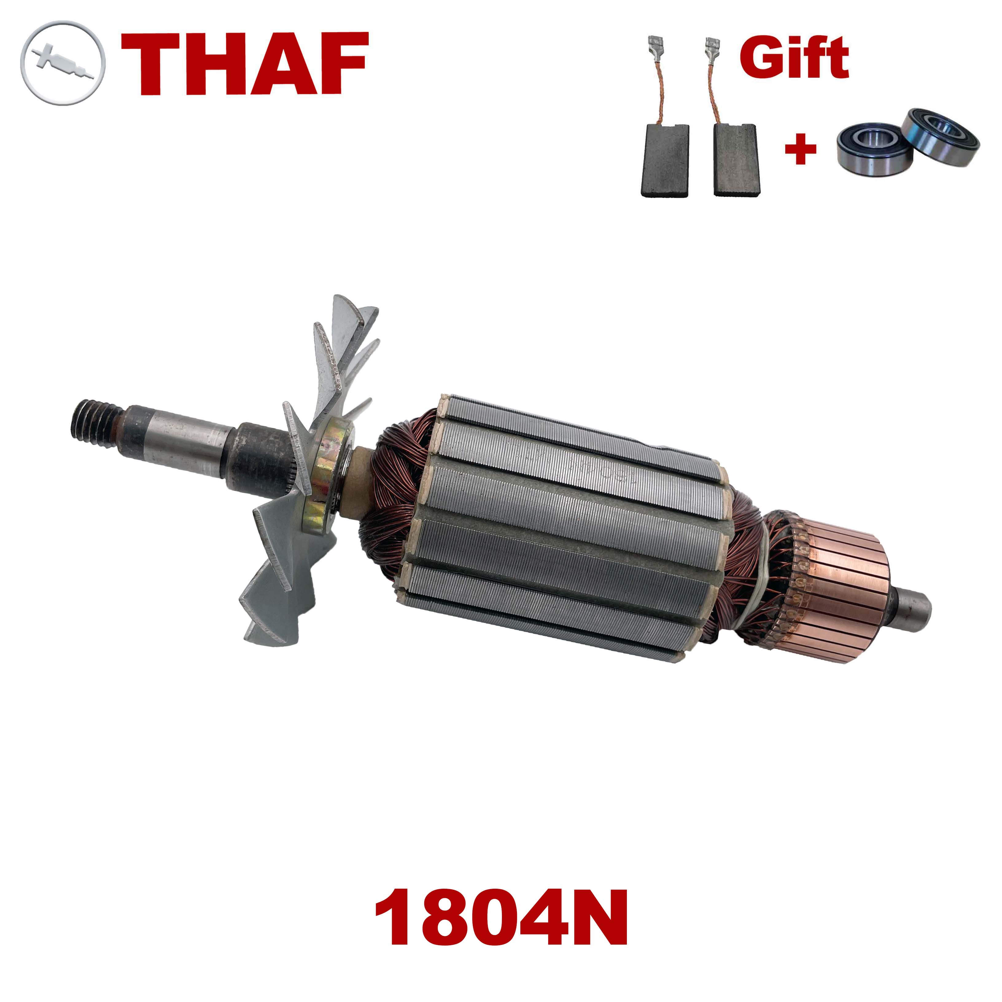 Gratis Lager &amp; Carbon Borstel! 220V-240V Anker Rotor Anker Stator Vervanging Voor Makita Power Schaafmachine 1804N