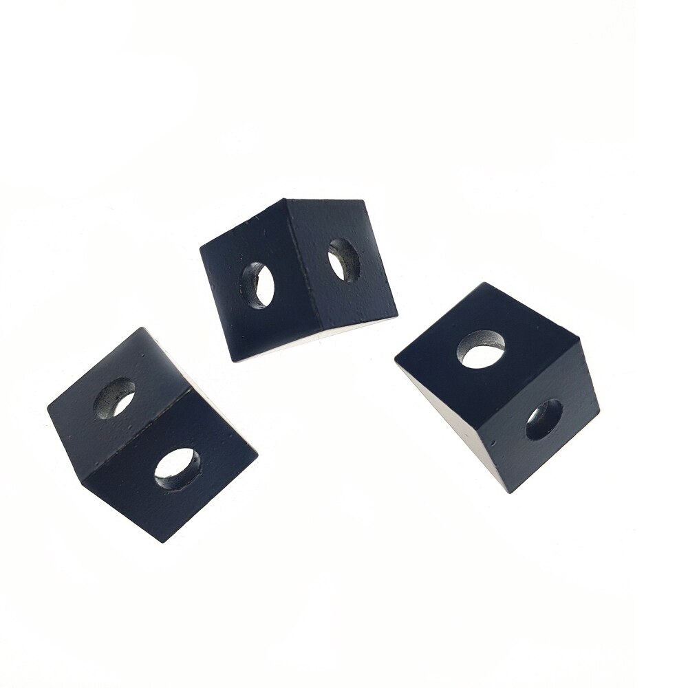 Openbuilds V-slot Black Angle Corner Connector 90 Degree Angle Bracket for Aluminum Profile EU for VORON Printer