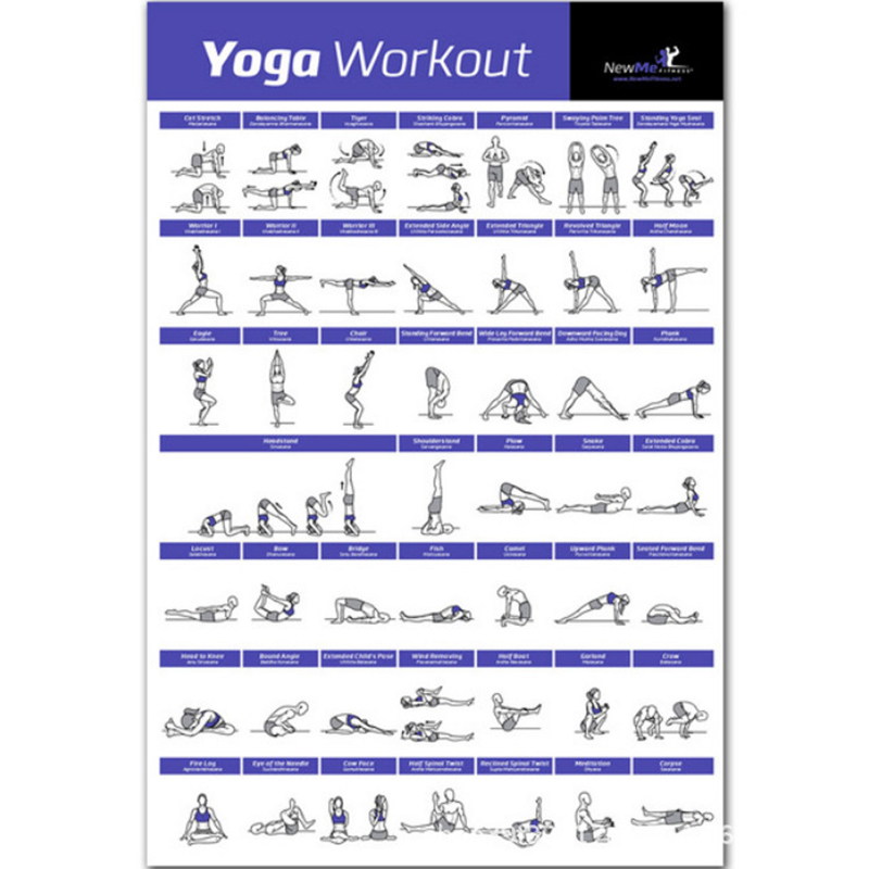 Affiches de gymnastique pour la décoration de la maison, affiche d'entraînement, peintures murales d'entraînement de fitness, équipement d'exercice, BarHavana, musculation, affiche de yoga: Gris clair