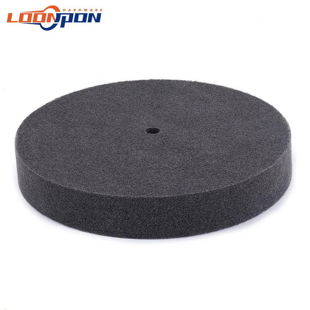 150mm Nylon Fiber Wheel Disc Polishing Buffing Buffer Pad Grinding Disc Wheel Abrasive Tool Bore 16mm 2Pcs