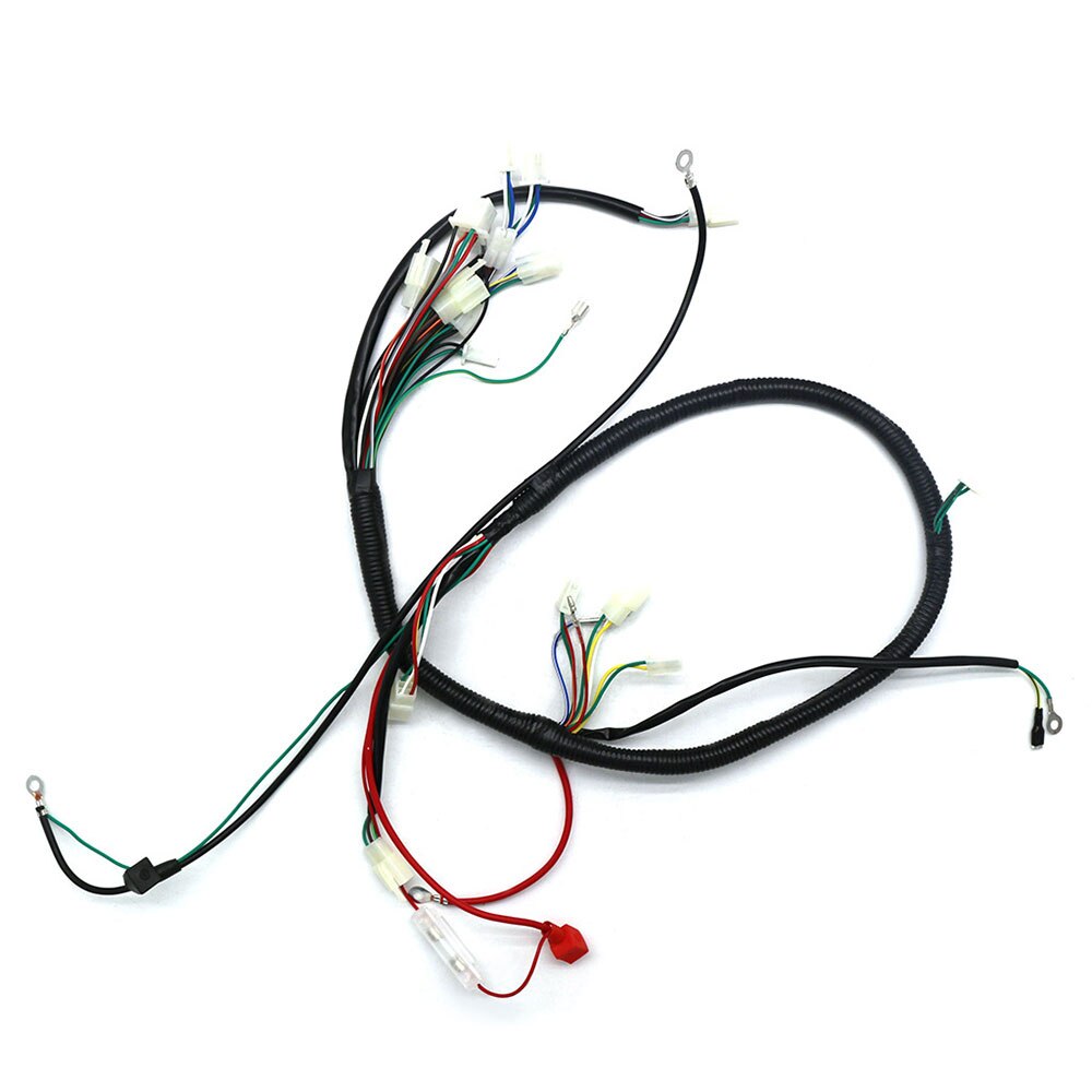wiring harness Wire Loom Coil Harness Assembly For GY6 125CC 150CC ATV Quad Bike Go Kart