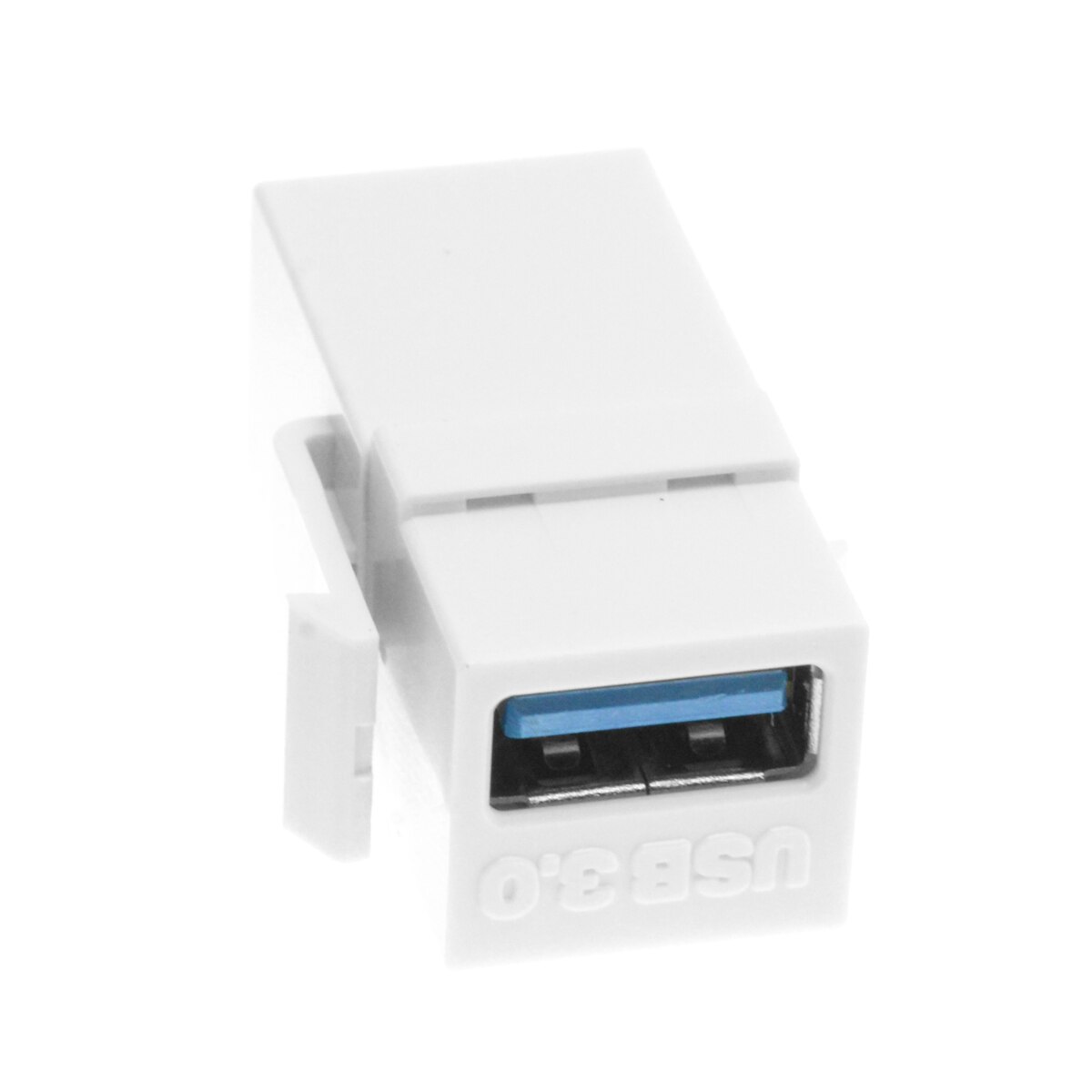 CY USB 3,0 A hembra extensión Keystone conector adaptador de para placa de pared Panel USB