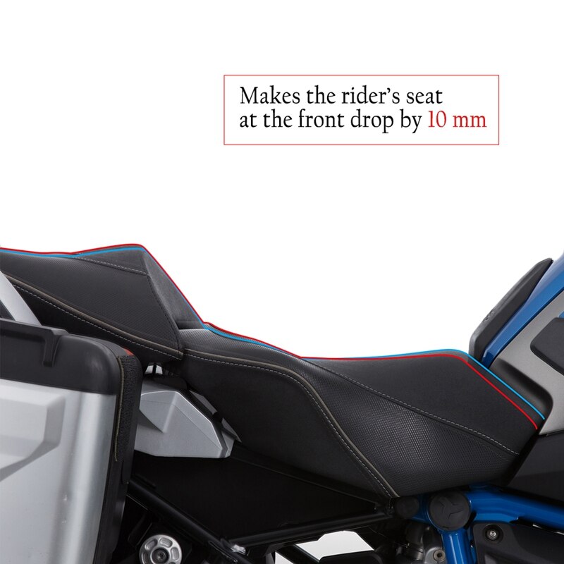 Kit de descenso de asiento negro para motocicleta, accesorios para motocicleta, para Bmw S1000Xr R1200Rt Lc K1600Gt R1200Gs Lc R1250Gs R 1250 Rt
