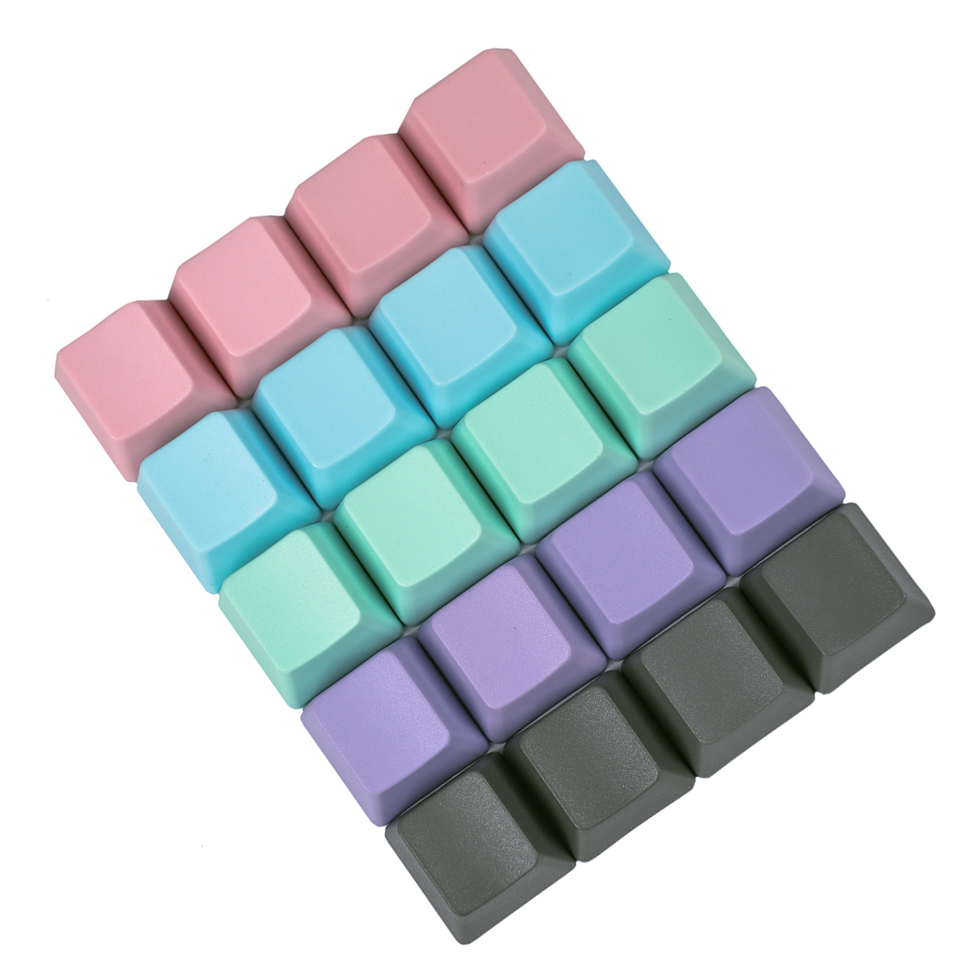 1u R1 R2 R3 R4 teclas personalizadas alfanuméricas de perfil OEM PBT grueso en blanco para teclas DIY