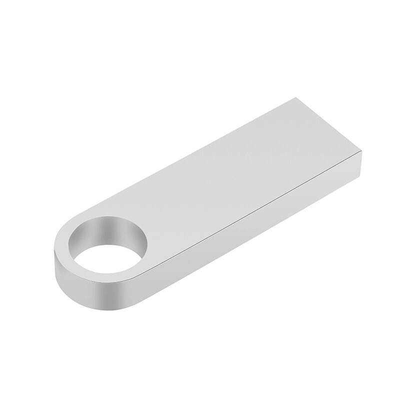 High Speed USB Flash Drive Metal Pen Drive 16GB 32GB 64GB 128GB Pendrives Waterproof USB Stick 2.0 4gb 8gb Memory Stick: Silver / 16 GB