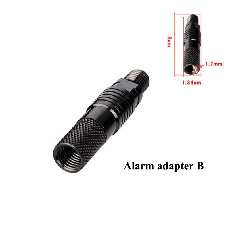 aetheed 1 pieza 2 LED tono ajustable, sensibilidad al volumen, alerta de sonido, alarma de mordedura de Pesca, resistente al agua, alarma de pesca, Ro: B