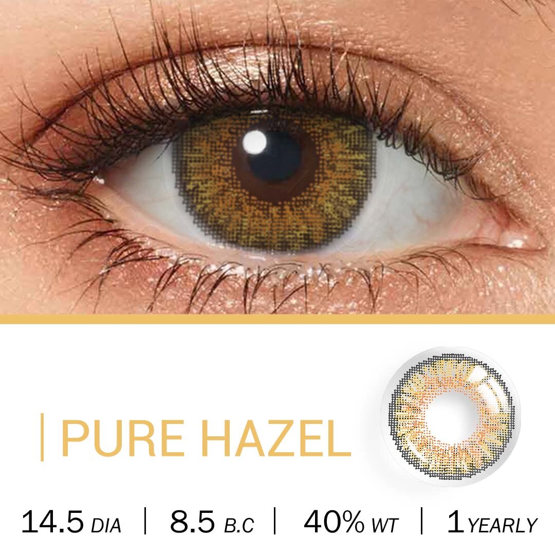 Lentillas pure hazel hot sale