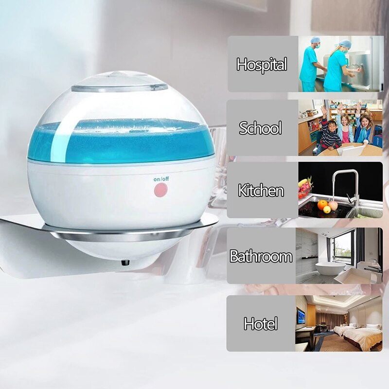 Automatic Soap Dispenser 500ML Machine Automatic Sanitizer Machine Spherical Pump Wall-mounted Touchless Handsfree Liquid