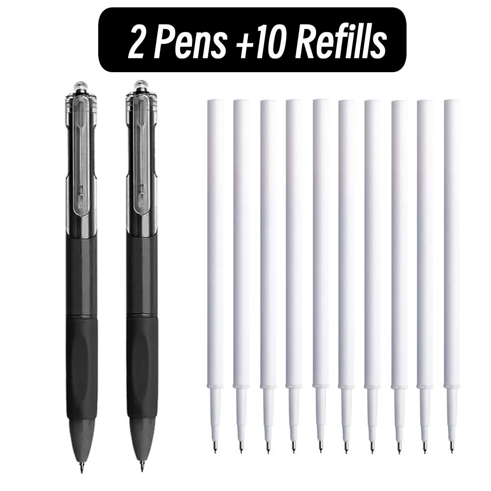 0.5mm st caneta ponta cor de tinta preta estudante canetas esferográficas esferográficas escrita papelaria material escolar fino lápis escritório: Verde