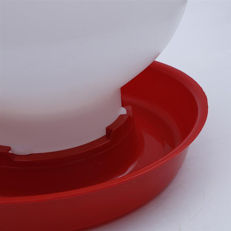 1PC 8/10/12L Water Drinker For Duck Goose Chicken Pigeon Chick Thickened Plastic Automatic Waterer Feeding Dispenser